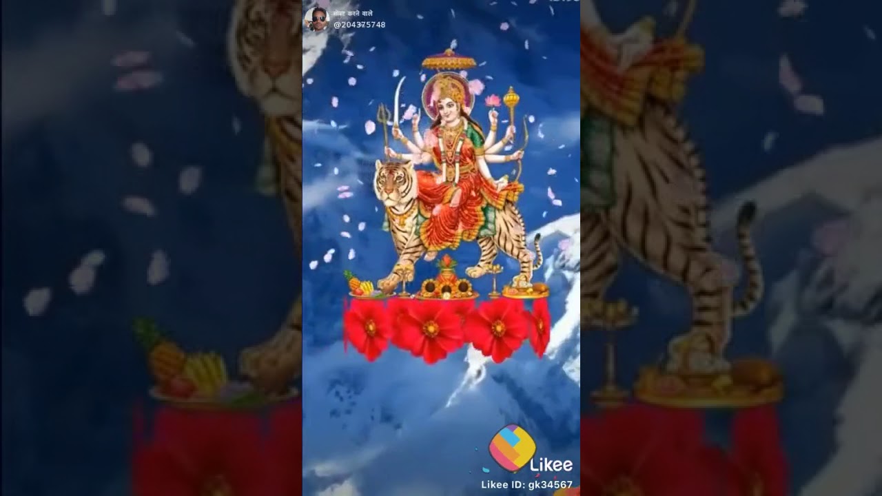 Navratri peshal ma Durga