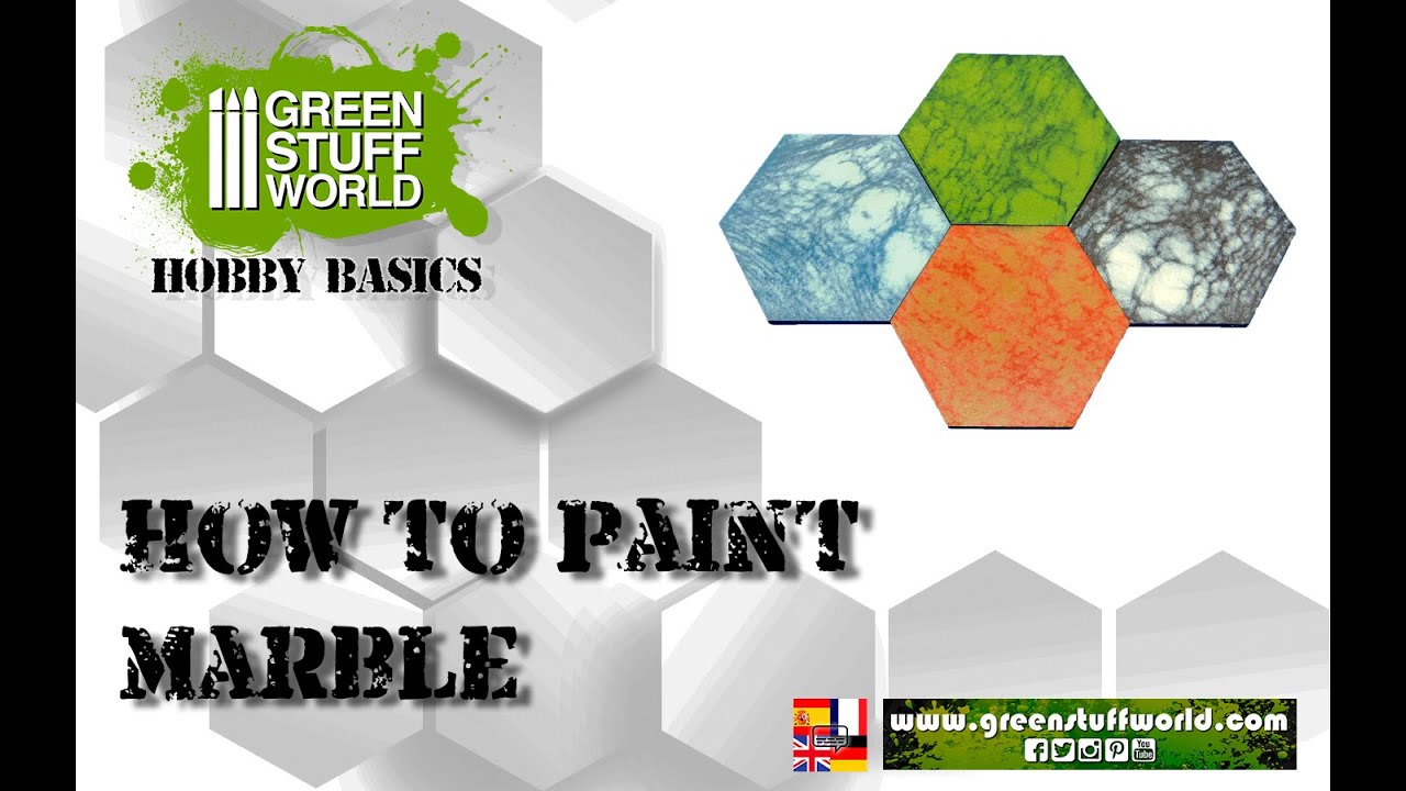 Hobby Basics : How to paint marble