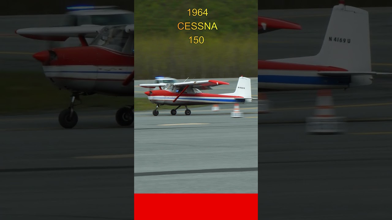 1964 CESSNA 150D #stol #competition  #2025 #aviation#alaska  #airplane #pilot #airplane #bushplane