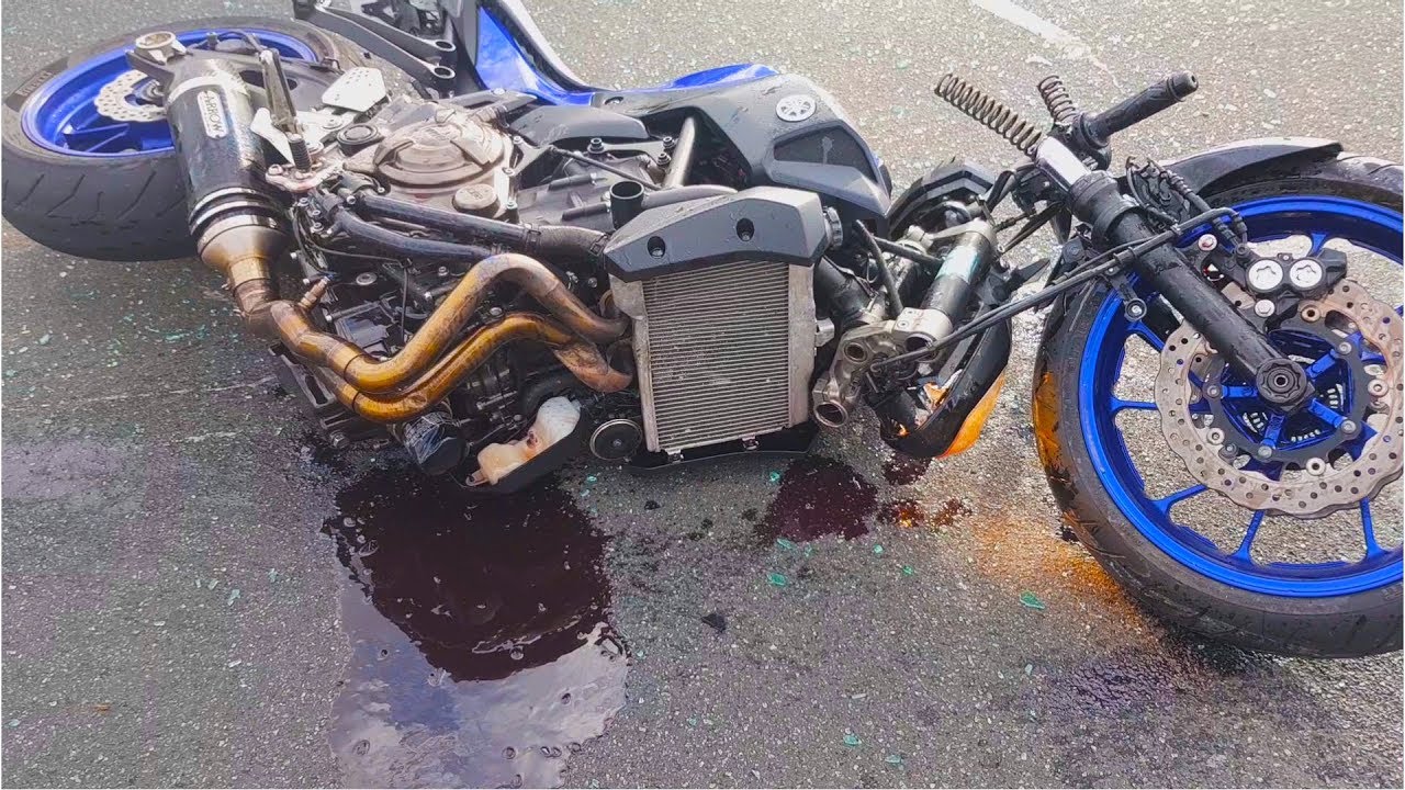 MON ACCIDENT DE MOTO 🚨