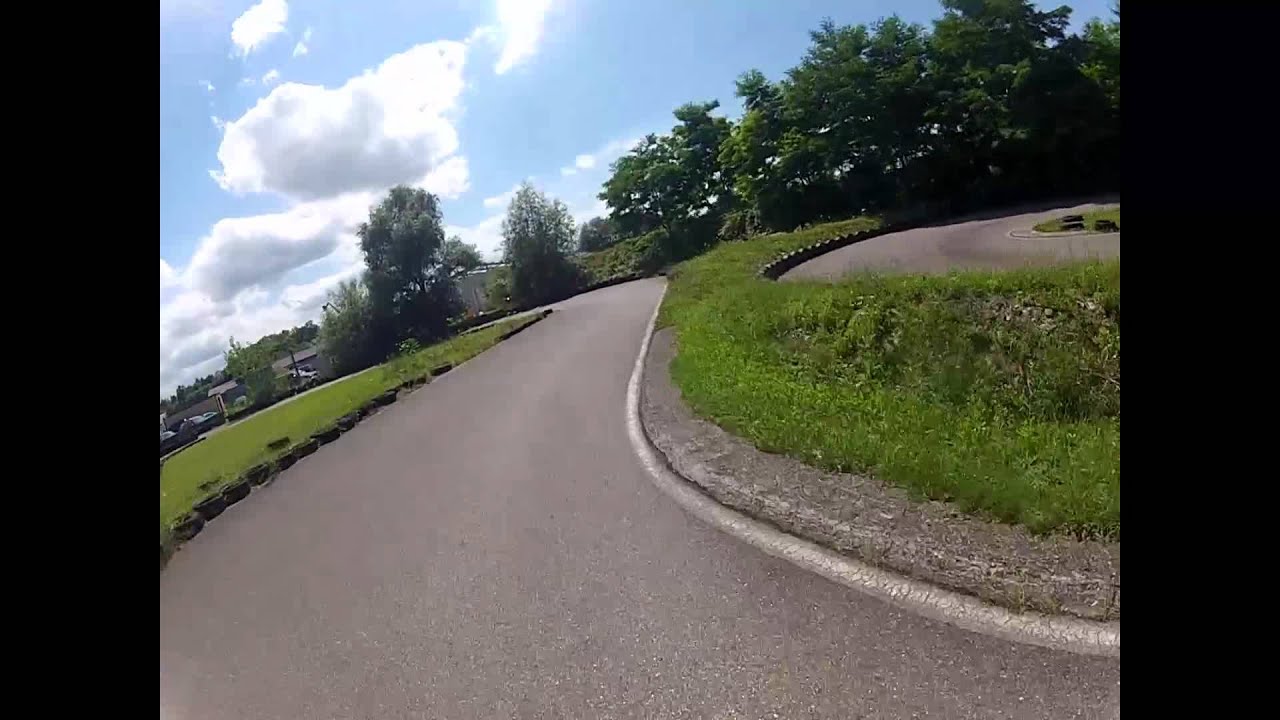 Kartbahn Sulgen Masai Pitbike 125 HD go pro hero 2
