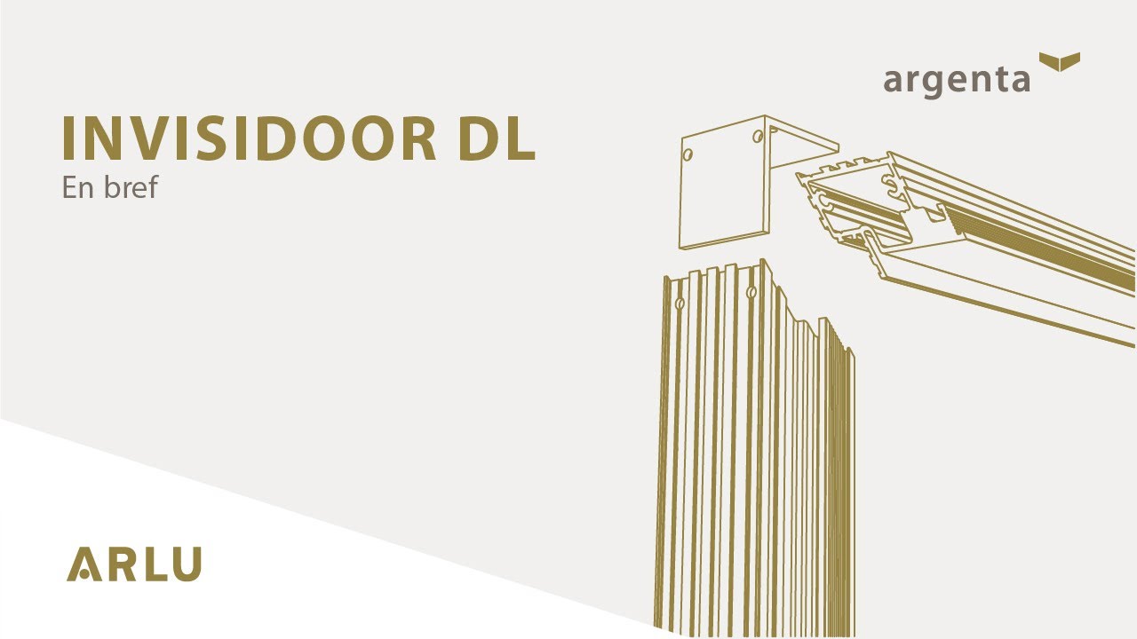 invisidoor DL: encadrement invisible pour portes battantes (French version)