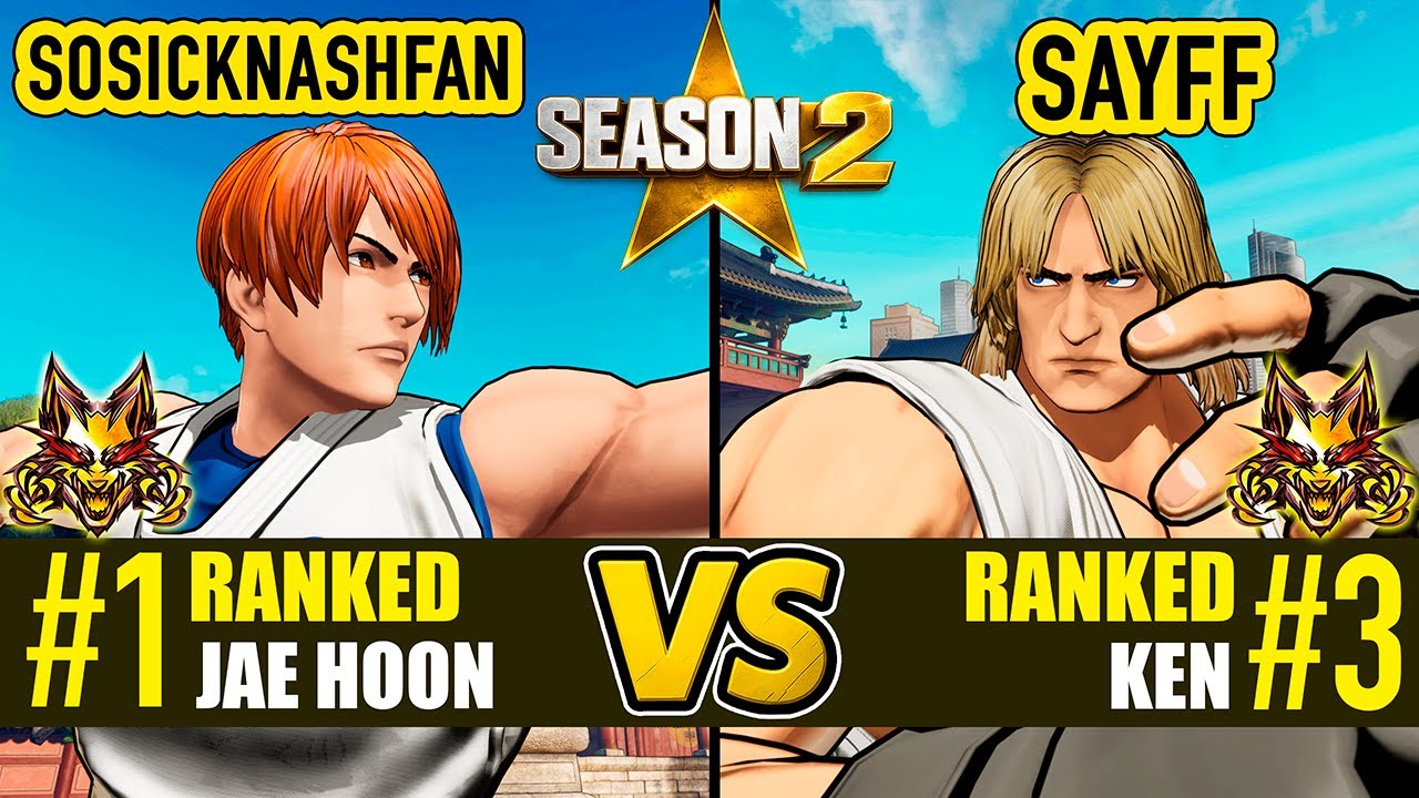 FF COTW ▰ SOSICKNASHFAN (#1 Ranked Jae Hoon) vs SAYFF (#3 Ranked Ken) ▰ High Level Gameplay
