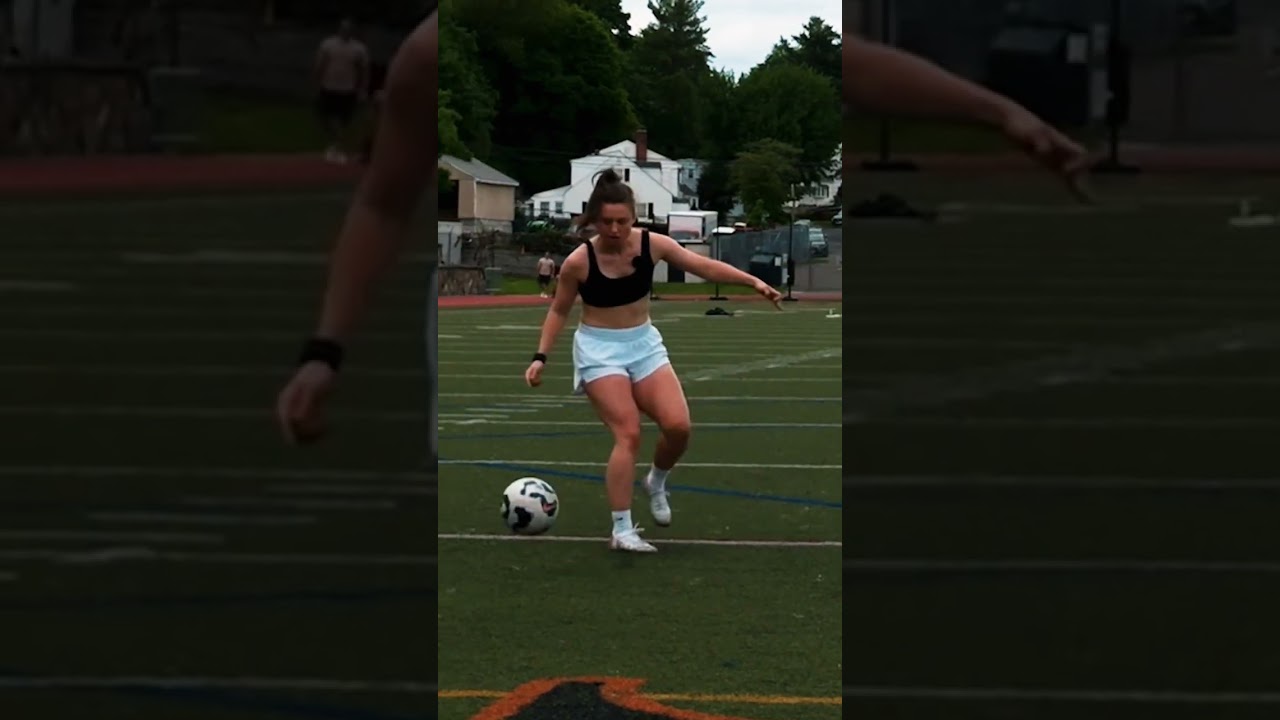 Girlfriend almost killed me with a ⚽️ | #shorts
