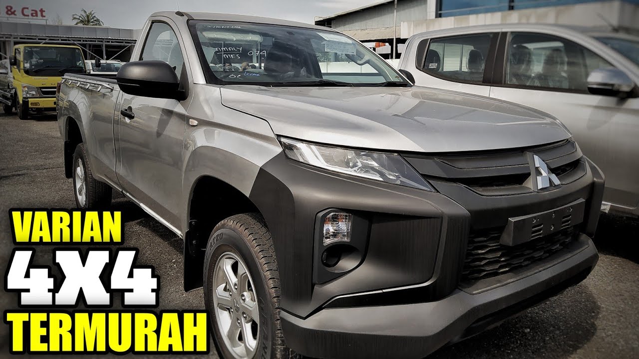 NEW TRITON SINGLE CABIN HDX 4X4 | Mobil 4X4 PALING MURAH | Detail & Harga Terbaru 2020
