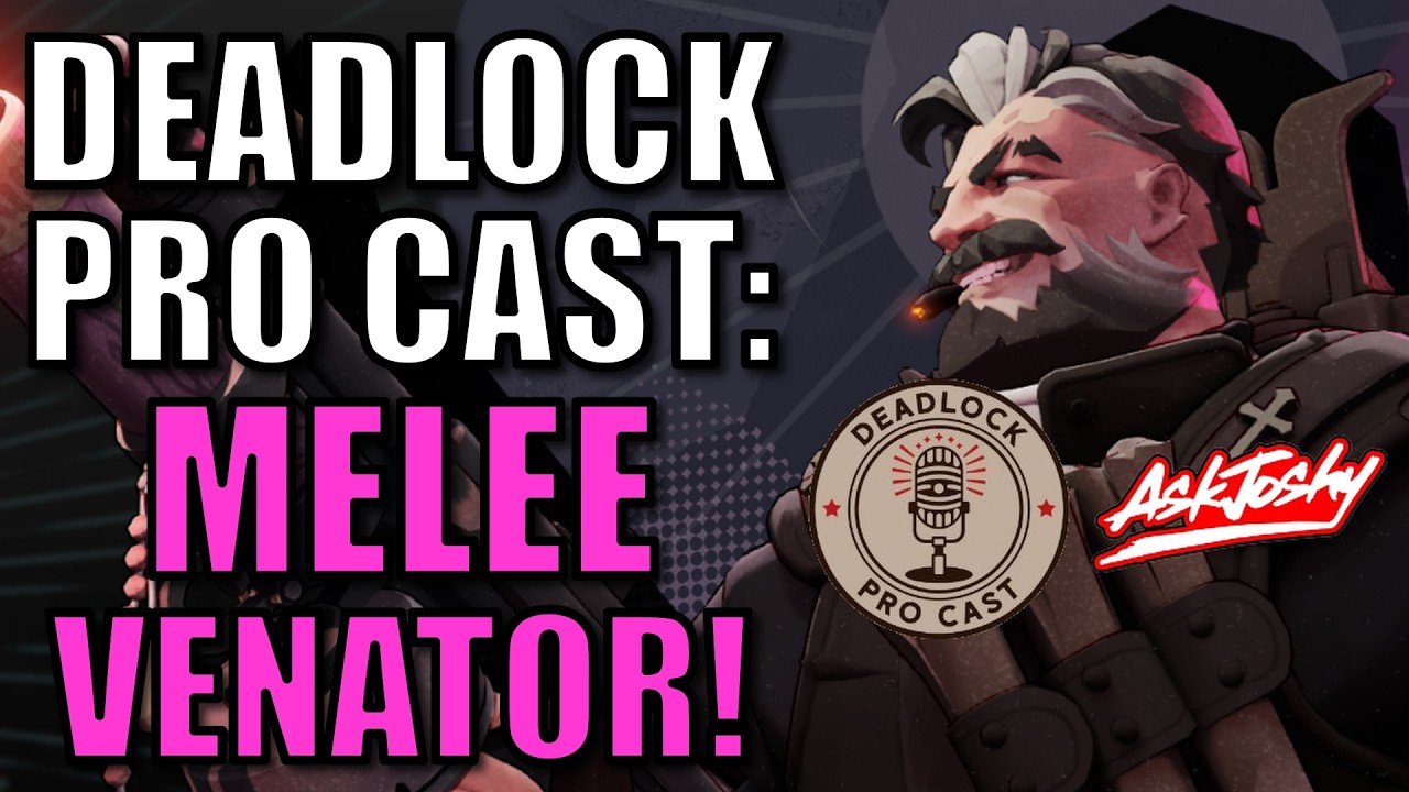 Deadlock Pro Cast 6: Melee Venator 🎙️ lystic_ Ranked Solo Eternus EU Gameplay Build Guide Commentary