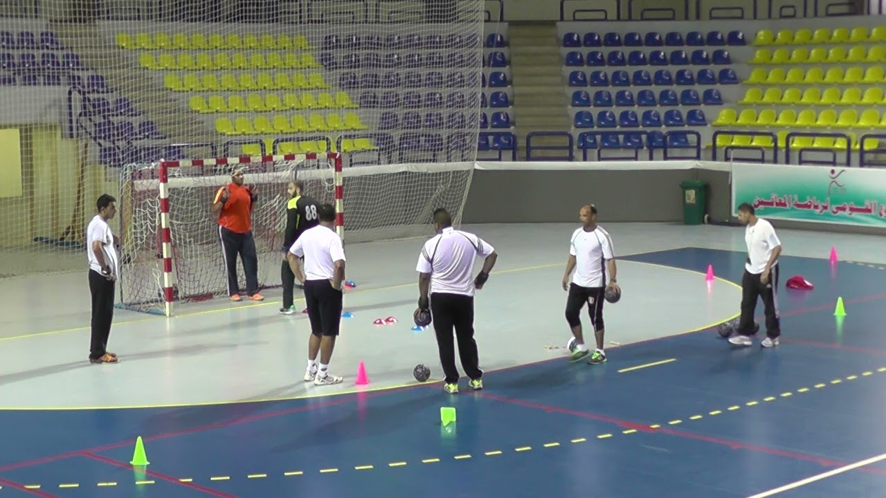 Handball goalkeeper Training تدريب حراس مرمى كرة اليد