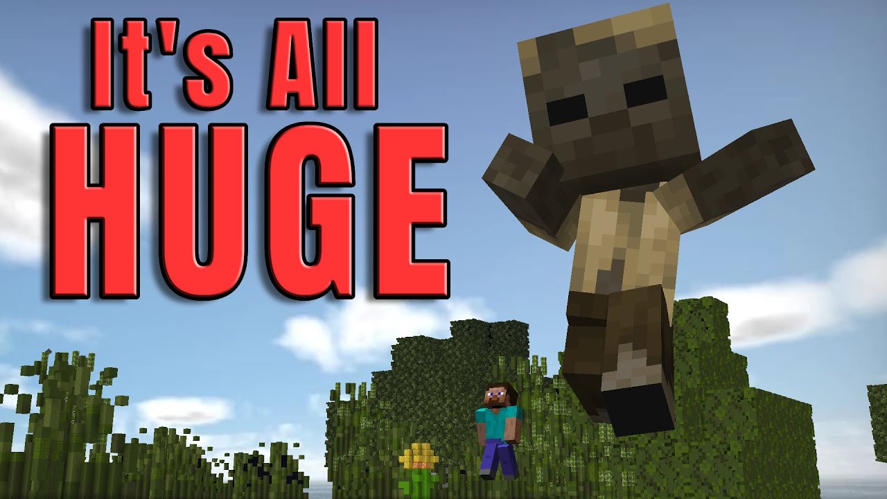 Can I Beat Minecraft If The World's 100x BIGGER?