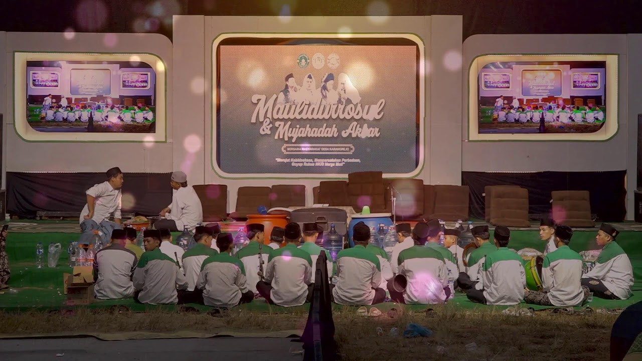 Maulidurrasul & Mujahaddah Kubro bersama Masyarakat Desa Karangrejo