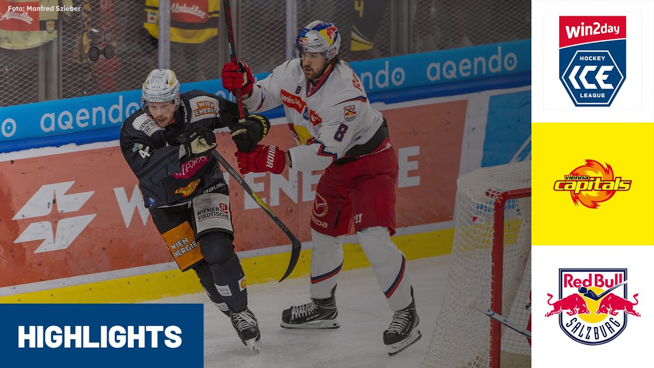 ICE: Vienna Capitals vs. EC Red Bull Salzburg | Highlights