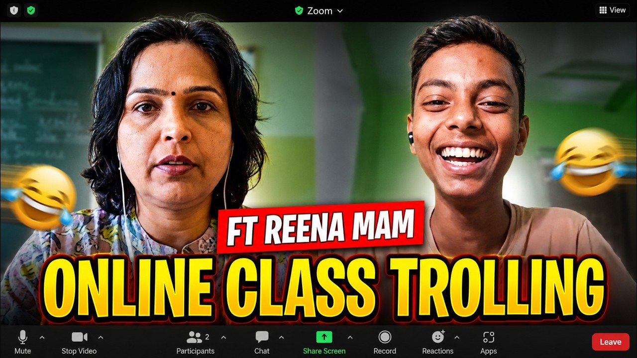 Trolling Indian Online Classes - BRAINROT Edition But Reena Mam Also Vibing On Holay Holay Sajna