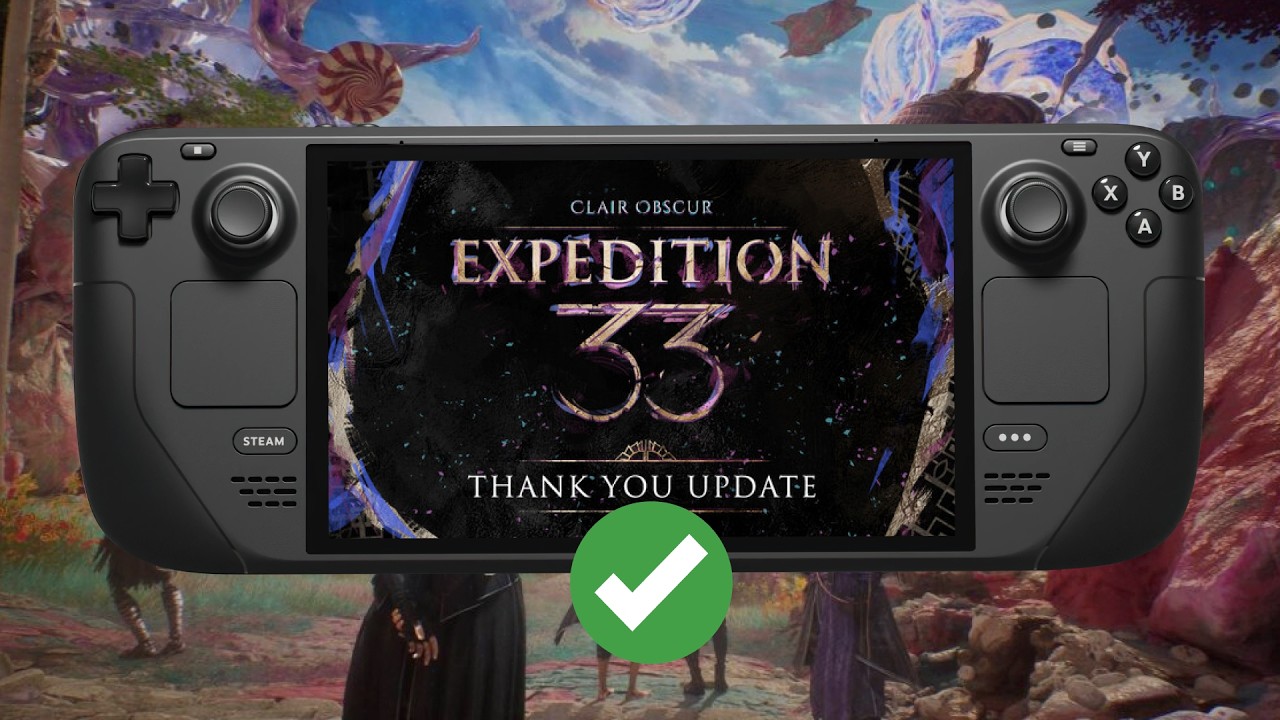 В Expedition 33 теперь можно поиграть на Steam Deck.