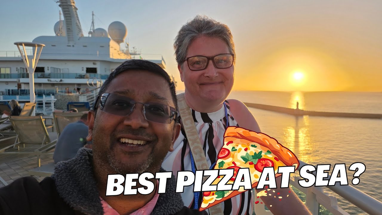 Best Pizza at Sea & A $140 Sunbed?! | Sky Princess Cruise Vlog Part 2