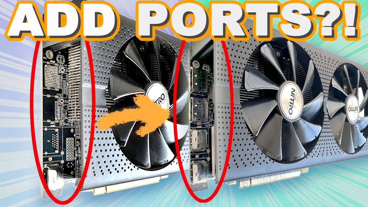 Soldering Video Ports onto Mining GPUs - Is this even possible?