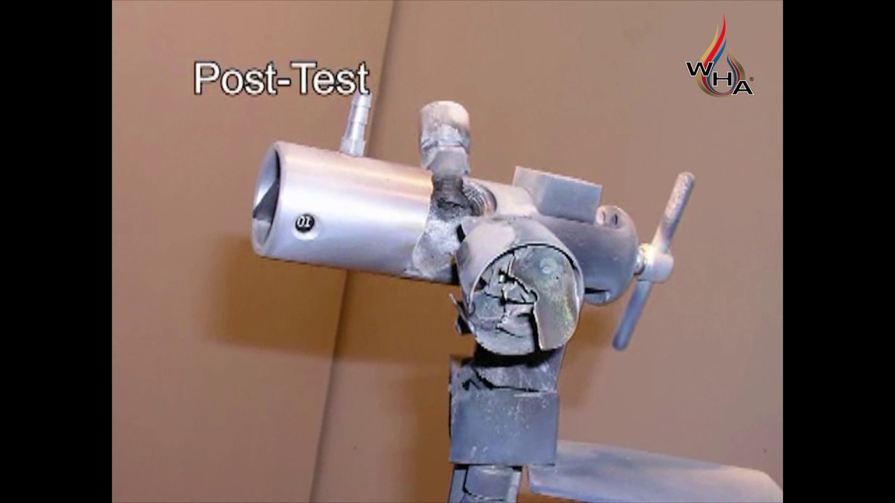 WHA Oxygen Regulator Ignition Test (6000 fps)