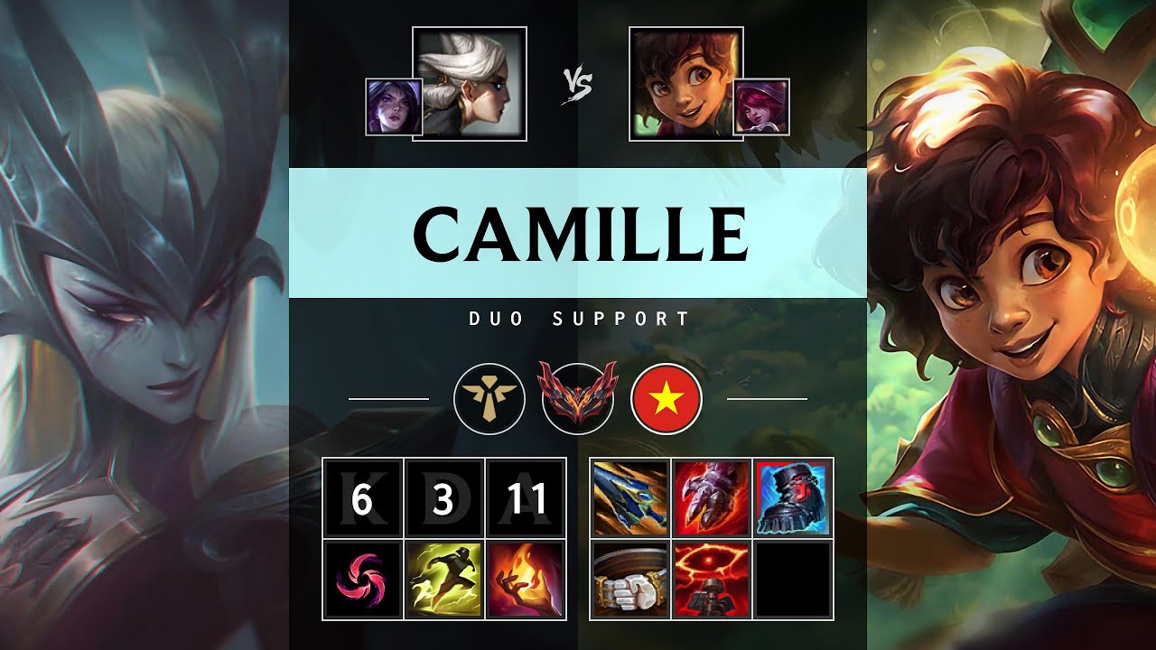 Camille Support vs Milio - VN Grandmaster Patch 25.13