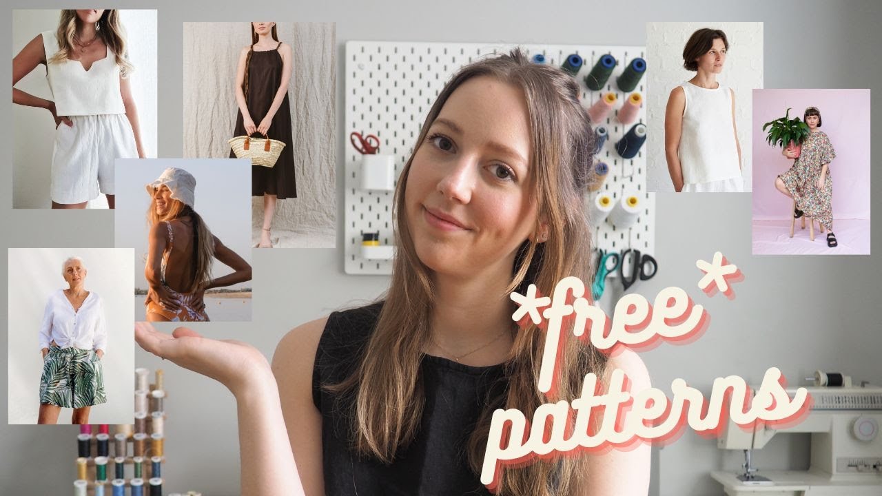 PATTERN ROUNDUP | 20 *FREE* Sewing Patterns for Summer