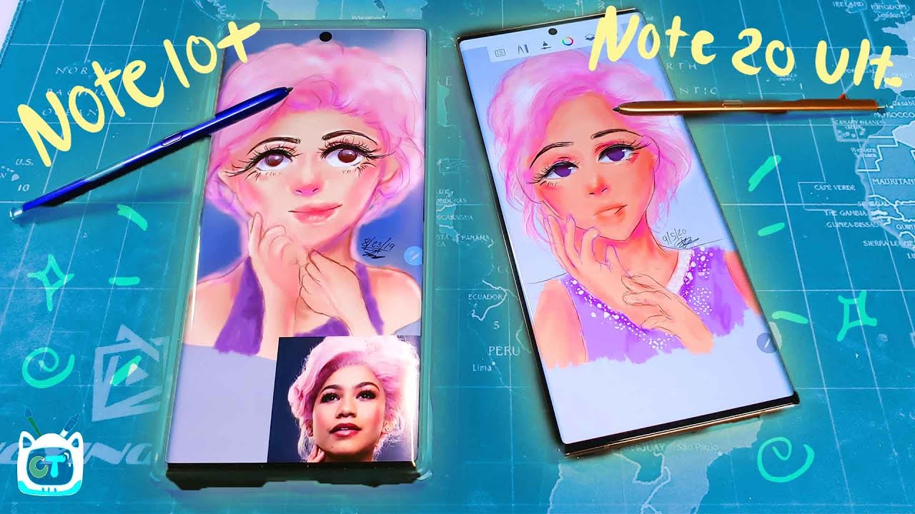 ✏️Note 20 Ultra | Draw this again challenge 1yr later🌱