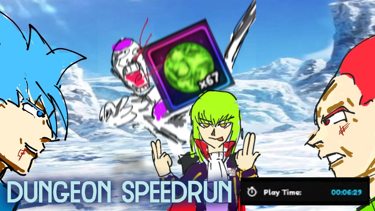 dragon ball dungeon 6:29 speedrun anime vanguards 💔