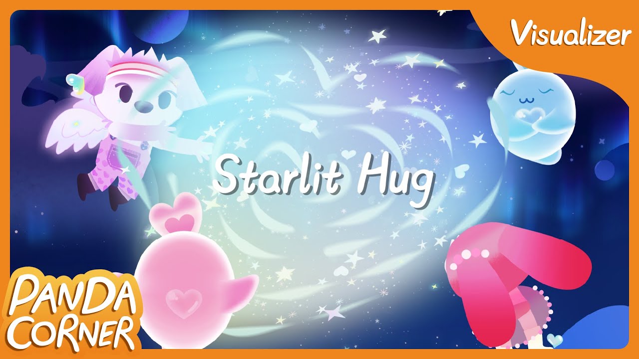 Panda Corner - Starlit Hug (feat. Reese Lores) (Visualizer)
