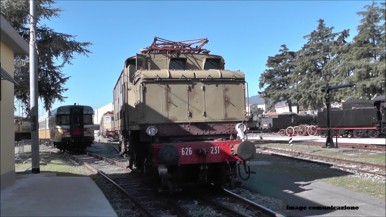 Il deposito rotabili storici di Pistoia