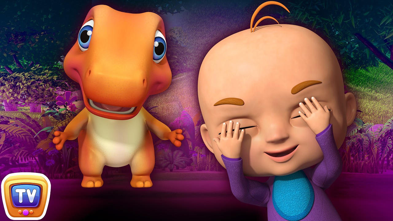 Peek a Boo Song & Many More 3D Nursery Rhymes & Songs for Kids - Dinosaur Rhymes by ChuChu TV