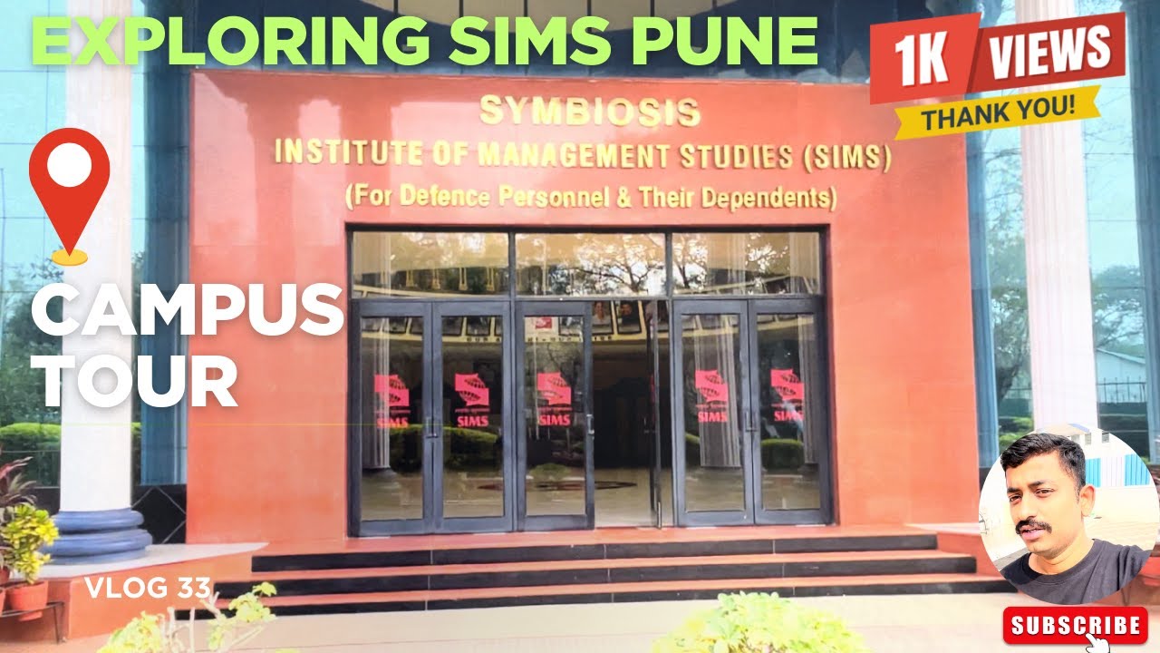 🎥 CAMPUS TOUR | EXPLORING @SIMS_PUNE | VLOG 33 |FULL DETAILS #trending #sims #symbiosis #vlog #mba