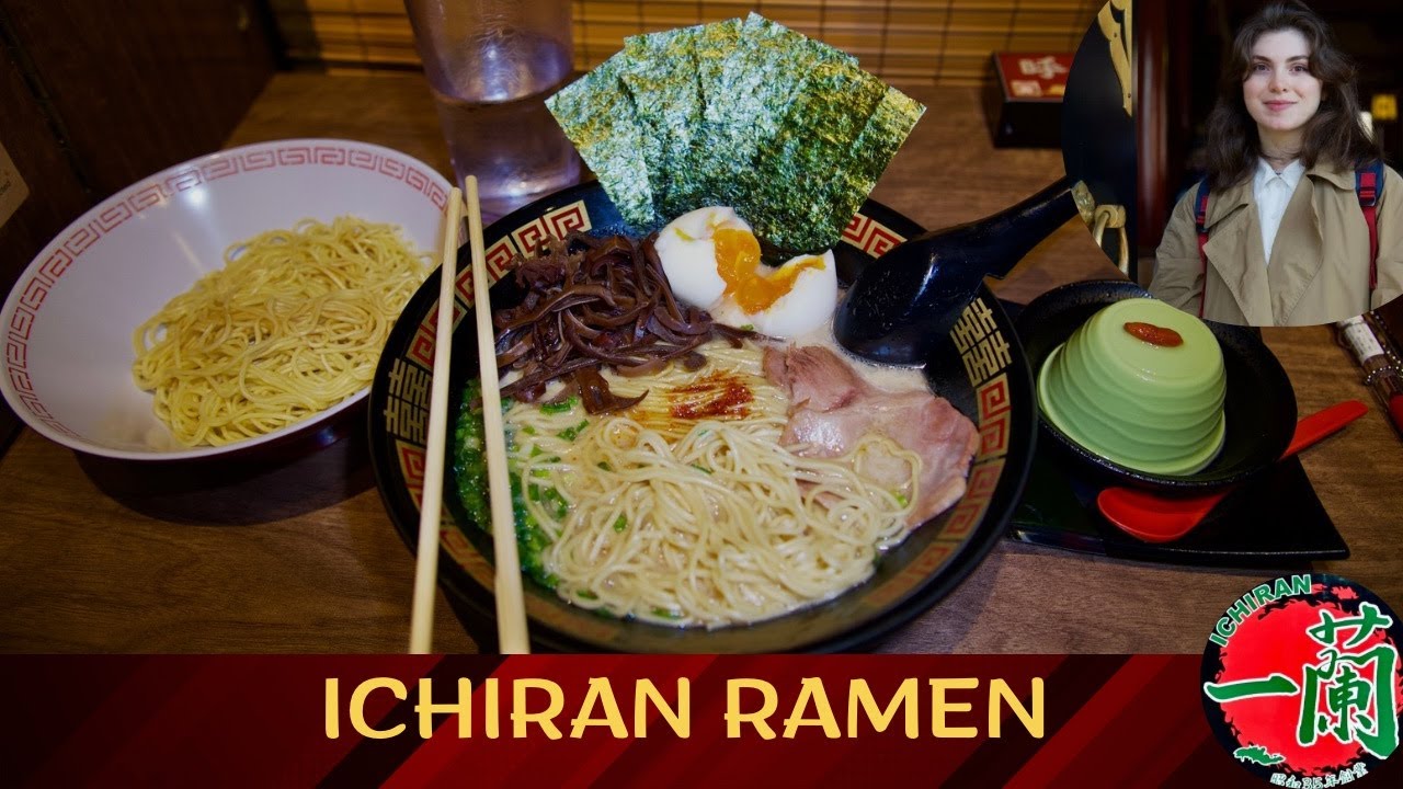 My first Ichiran Ramen Experience in Japan 🇯🇵