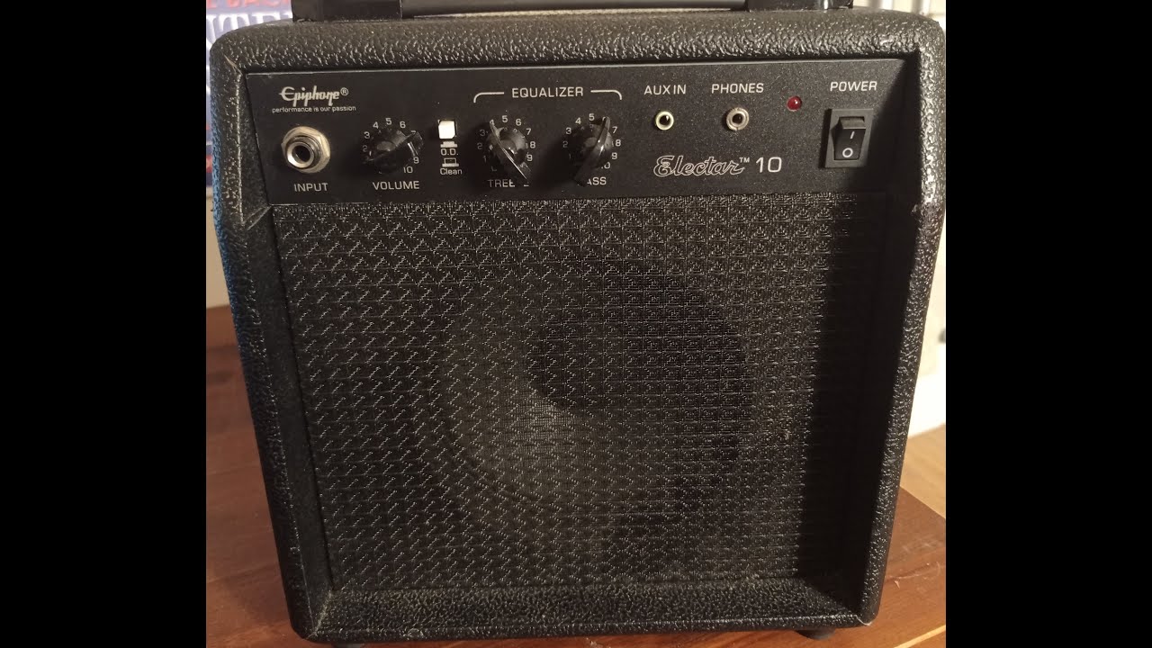 Superb small amps that don't suck? Vid 2. Epiphone Electar 10
