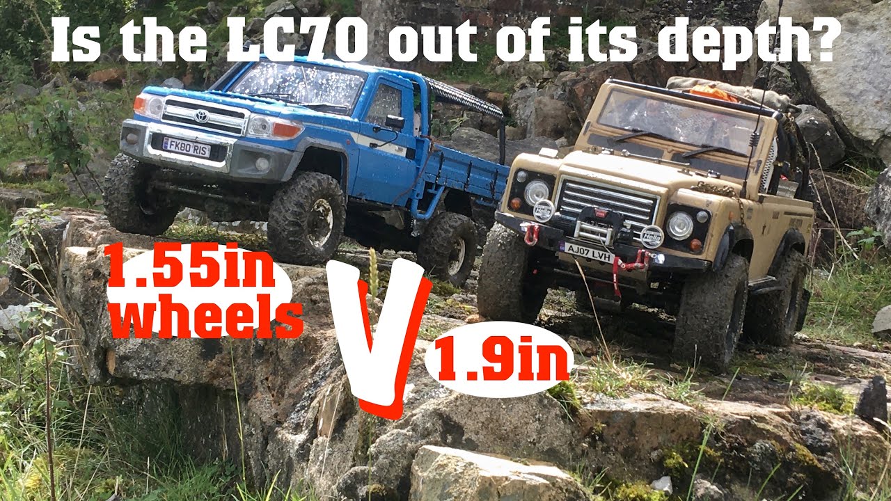 1.55in wheels V 1.9 | Killerbody Marauder and Toyota LC70 | Scale Crawlers