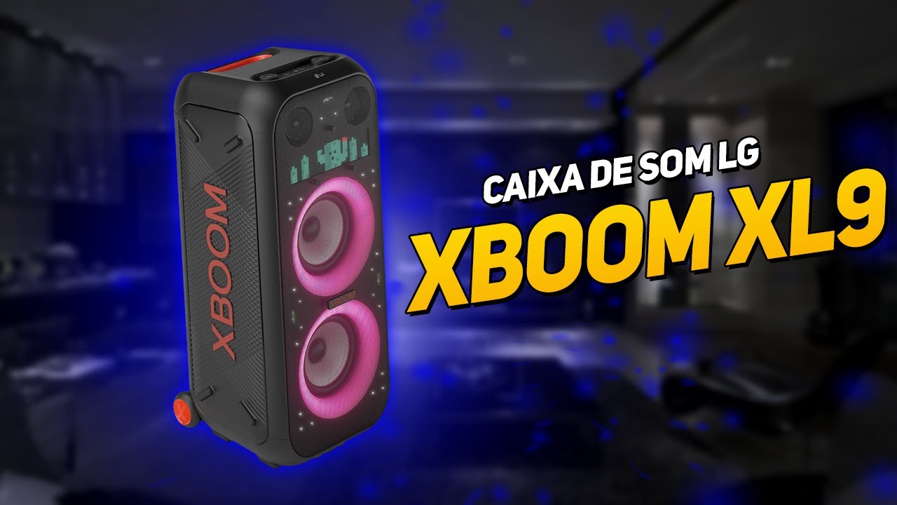 CAIXA DE SOM LG XBOOM XL9T