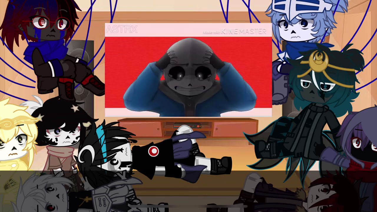 || Sans aus react || UNFINISHED || reason in comments :3 || #sansaus #gachareact ||