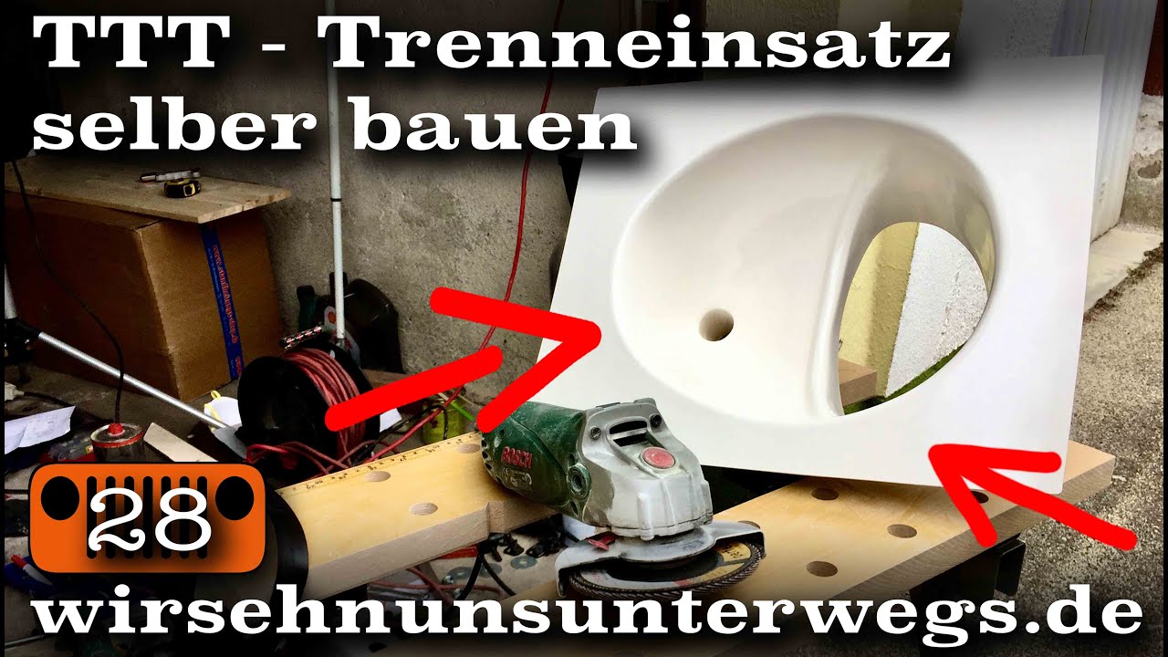 DIY Trenneinsatz für die TTT selber bauen | AusbauVlog 28 | wirsehnunsunterwegs.de