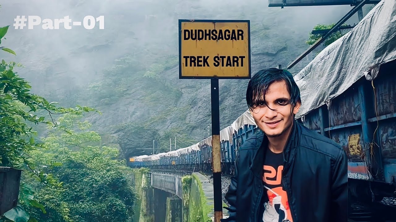 Dudhsagar Waterfalls Full Journey 🌊 | Train Risk | Castle Rock to Heaven! 🚂 | Ep-01