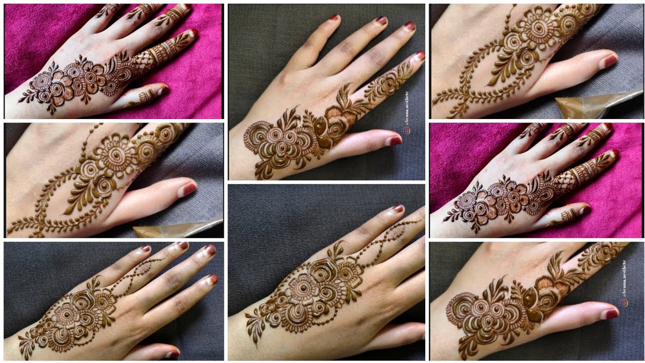 Top - 4 Latest simple mehndi design | siimple mehndi design | mehndi design/mehandi | mehndi