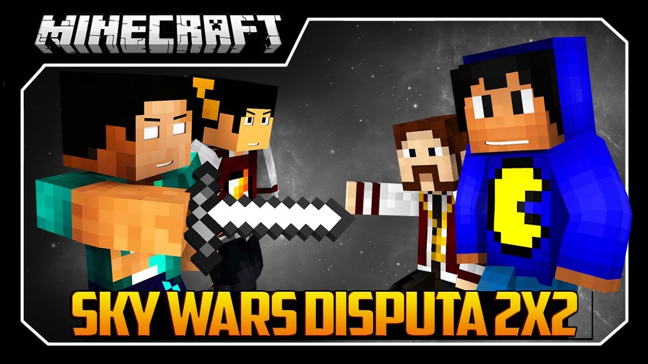 Sky Wars Rezende e EDU VS Pac e Kazzio- ÉPICO!