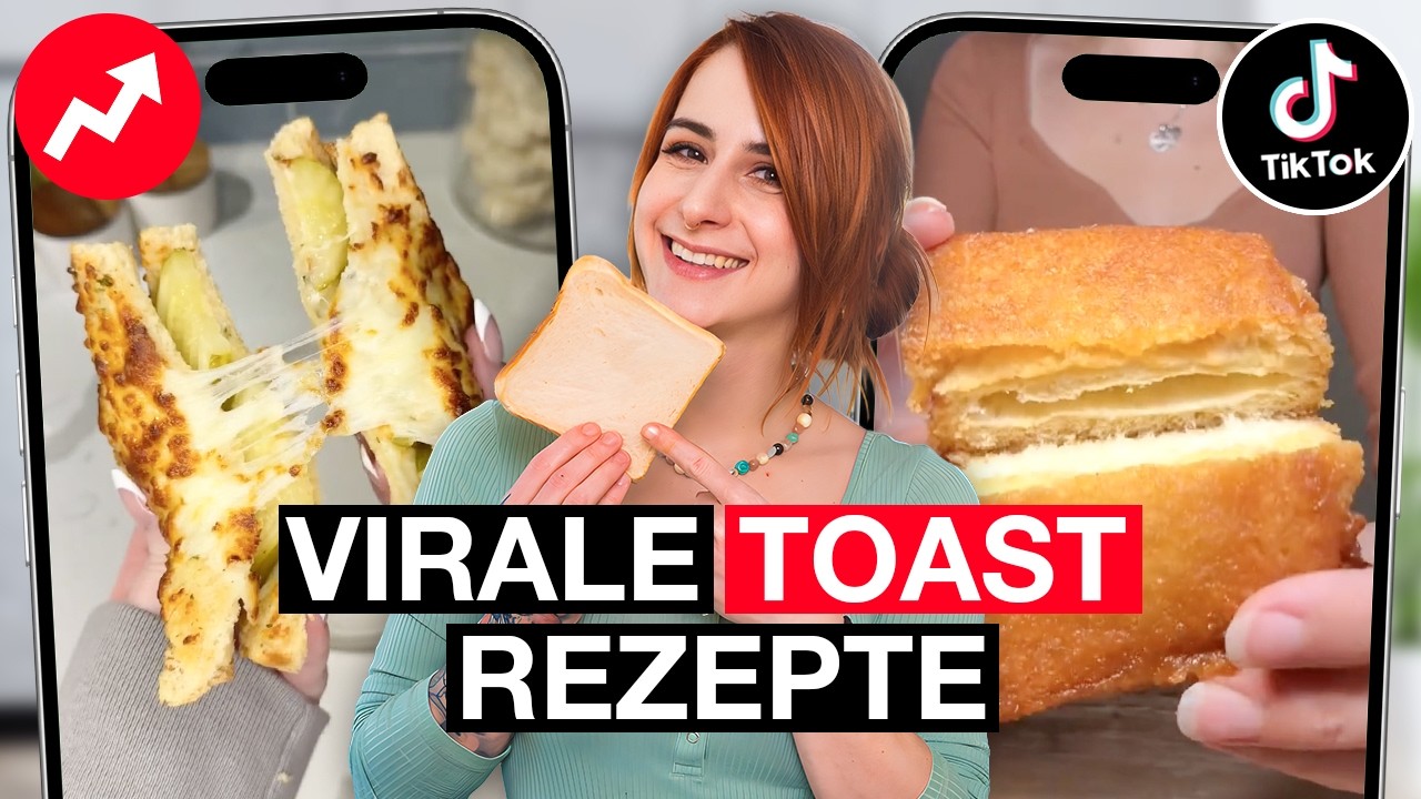 Ich teste virale TOAST Rezepte 🍞 von TikTok 2026