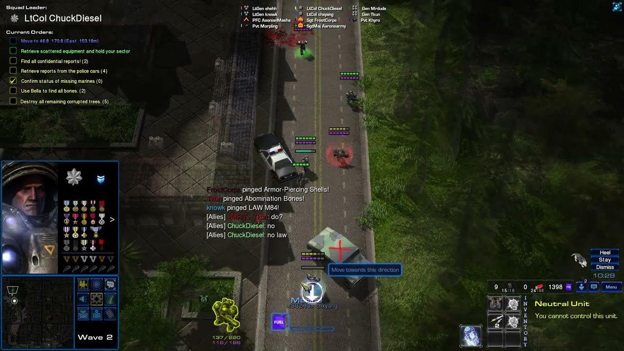 StarCraft 2 - The Rising Dead 007(Survive) || Grunt & Medic