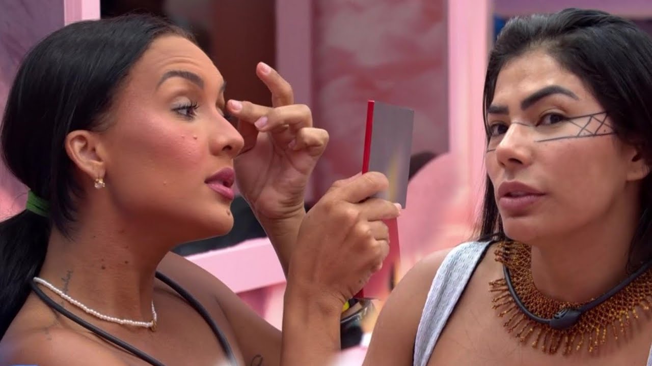 Maxiane e Marciele estão sentindo que vão para o paredão 🔥
