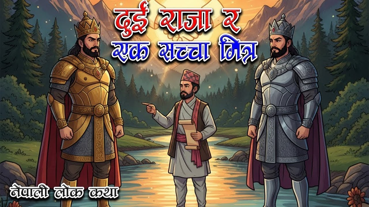दुई राजा र एक सच्चा मित्र | नेपाली लोककथा | Moral Story | Nepali Story