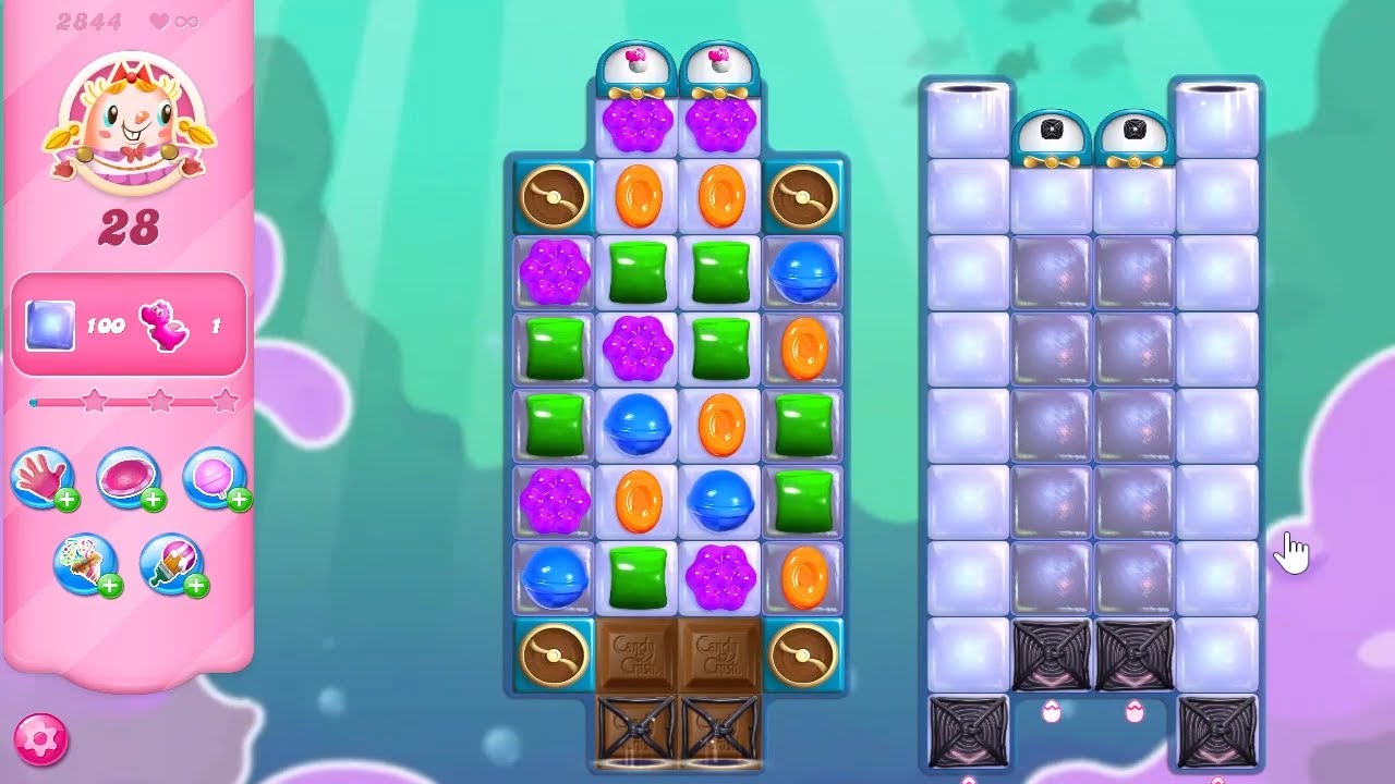 Candy Crush Saga LEVEL 2844 NO BOOSTERS 🆕