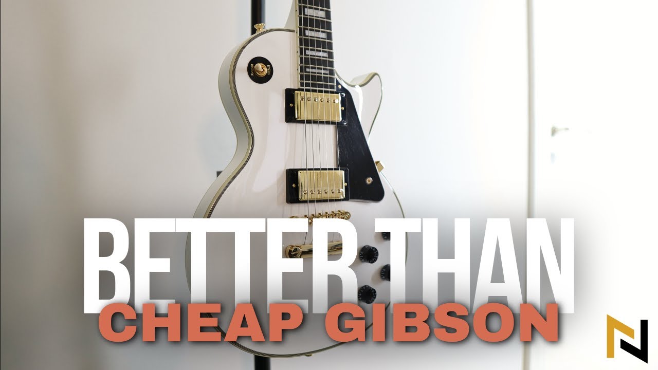 Только один небольшой недостаток — Epiphone Les Paul Custom Unboxing 2024