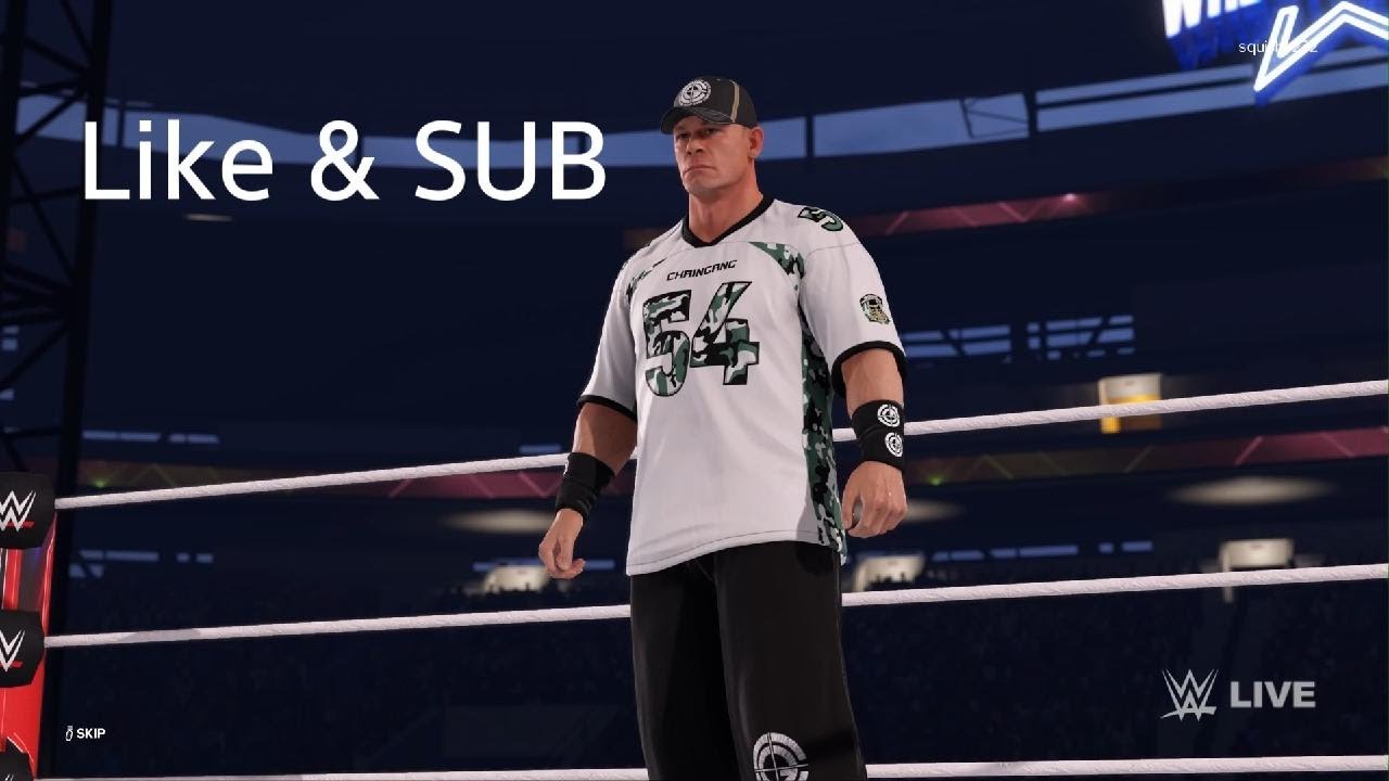 WWE 2K23 John Cena royal rumble