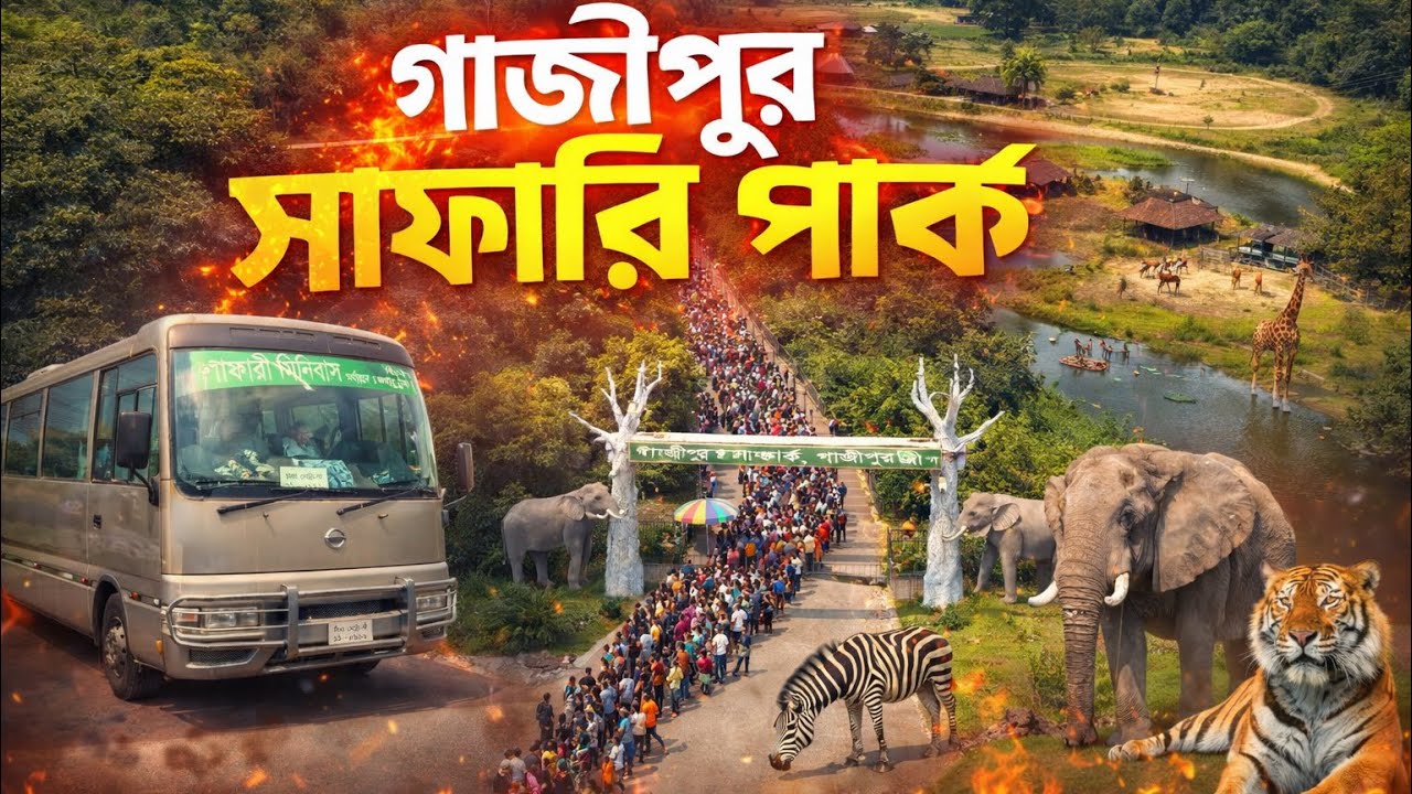 Safari Park 2026 🇧🇩 | গাজীপুর সাফারি পার্ক ২০২৬ ভ্রমণের সবকিছু | ভ্রমণের খরচ, গাইড এবং টিপস 😍