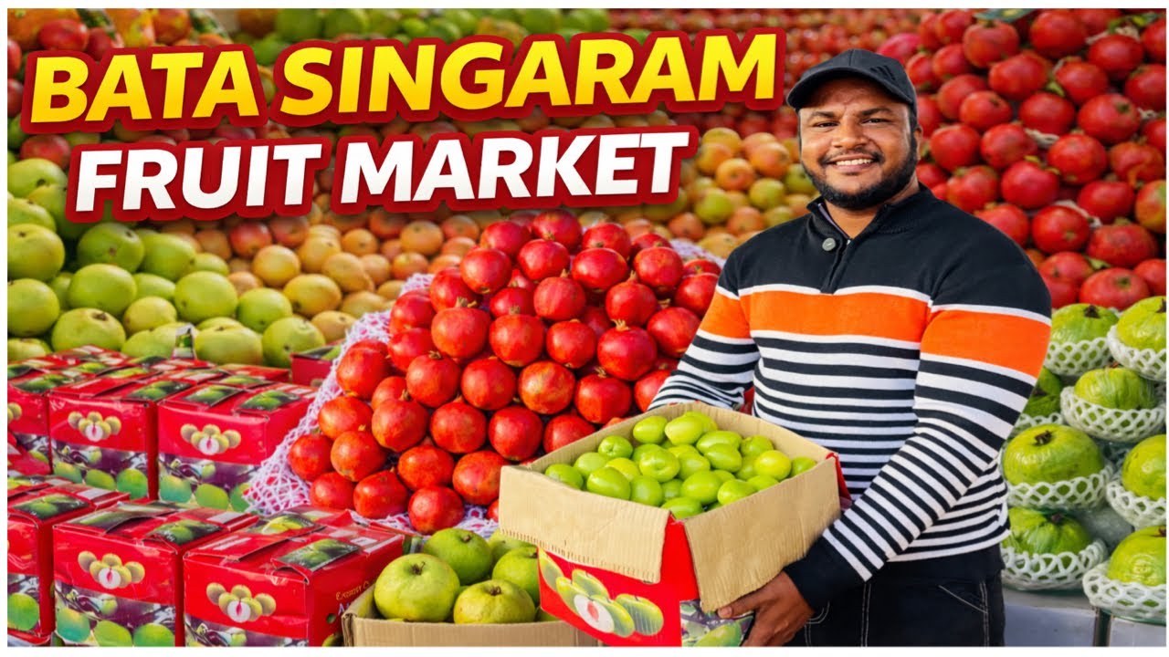 BATA SINGARAM FRUIT MARKET | WHOLESALE FRUIT MARKET IN HYDERABAD