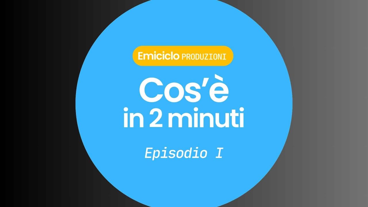 Ep 1 . Cos'&egrave; - Analisi Ciclica in 2 minuti