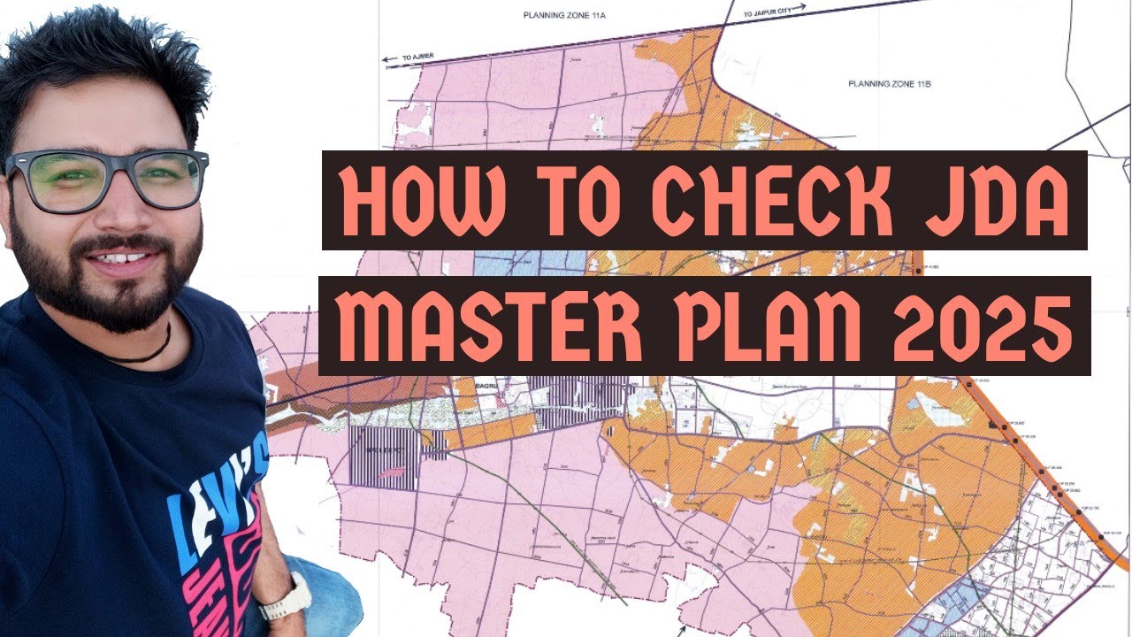 How to check JDA Road Plans | How to check master plan /JDA zonal development 2025 | Arvind Chauhan|