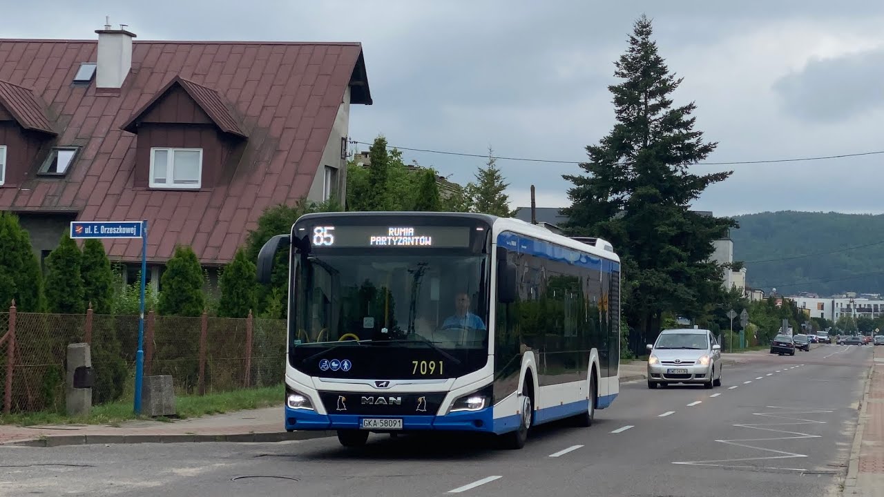 MAN NL280 Lion's City 12C EfficientHybrid #7091 (PA Gryf) [🚍85]