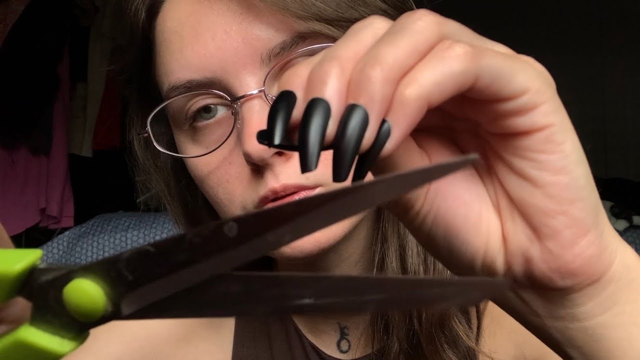 asmr scalp massage + haircut