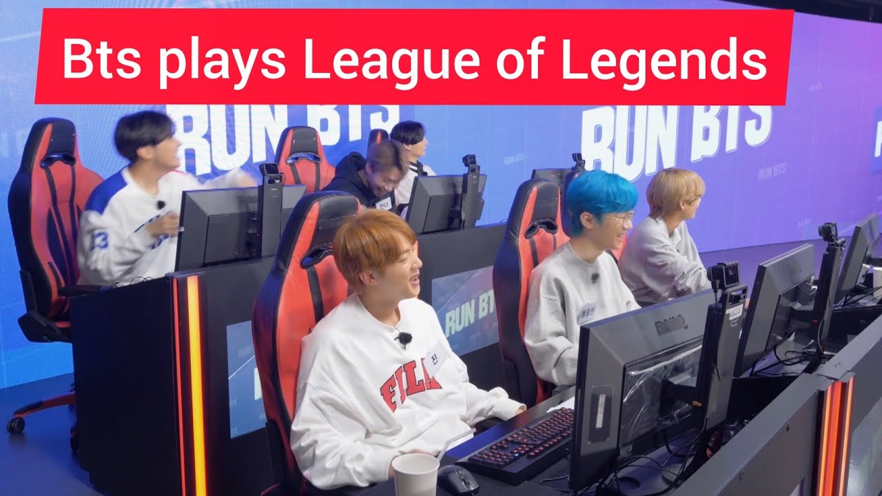 [Eng Sub] Run BTS 114 - BTS PLAYS League of Legends with FAKER